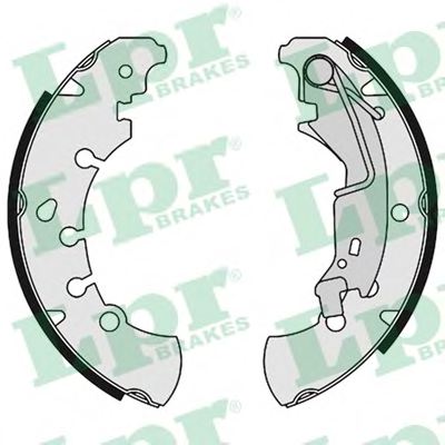 LPR 09120 Brake Shoe Set